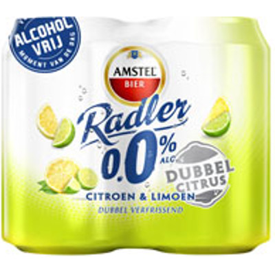 Productafbeelding Amstel Radler 0.0 Dubbel Citrus Blik