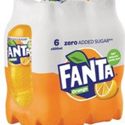 Productafbeelding Fanta Zero Orange Fles klein