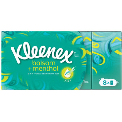 Productafbeelding Kleenex Zakdoekjes Balsam + Menthol
