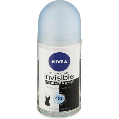 Productafbeelding Nivea Deoroller Invisible Black & White Pure