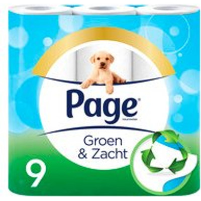 Productafbeelding Page Toiletpapier Groen & Zacht