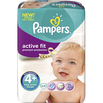 Productafbeelding Pampers Active Fit Maat 4+