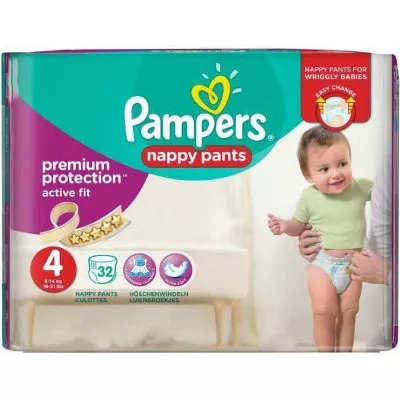 Productfoto Pampers Active Fit Pants Maat 4