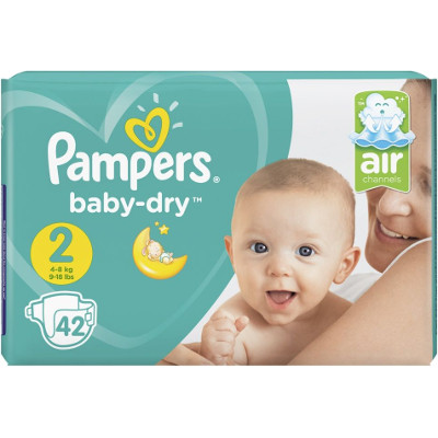 Productafbeelding Pampers Baby-Dry Maat 2