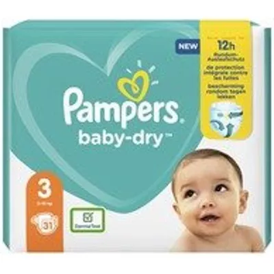 Productfoto Pampers Baby Dry Maat 3