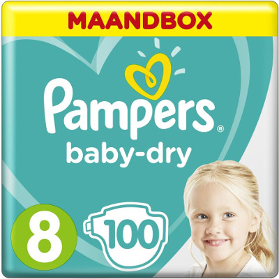 Productafbeelding Pampers Baby-Dry Maat 8