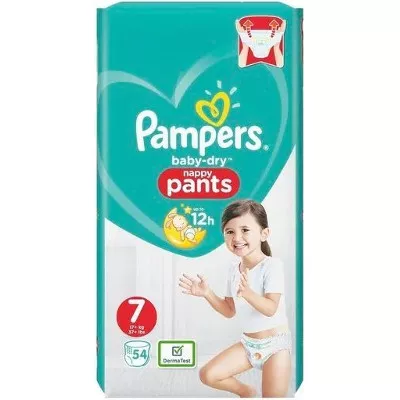 Productfoto Pampers Baby Dry Pants Maat 7