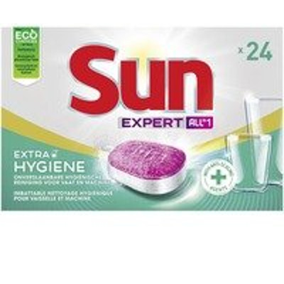 Productafbeelding Sun Vaatwastabletten All in 1 Extra Hygiene