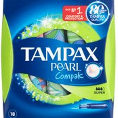 Productafbeelding Tampax Tampons Compak Pearl Super