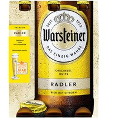 Productafbeelding Warsteiner Radler Citroen Fles