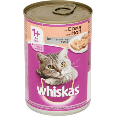 Productafbeelding Whiskas Kattenvoer 1+ jaar Paté Hart